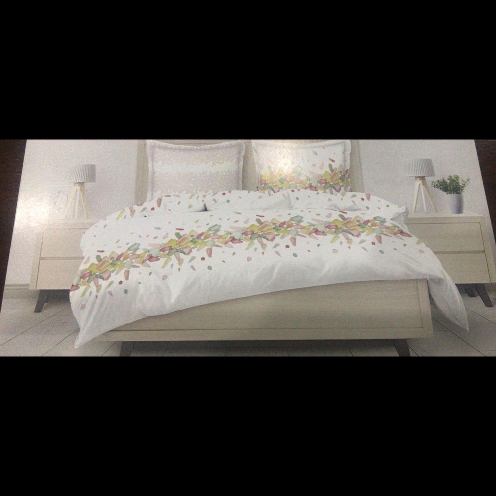 King size reversible duvet sheet set
